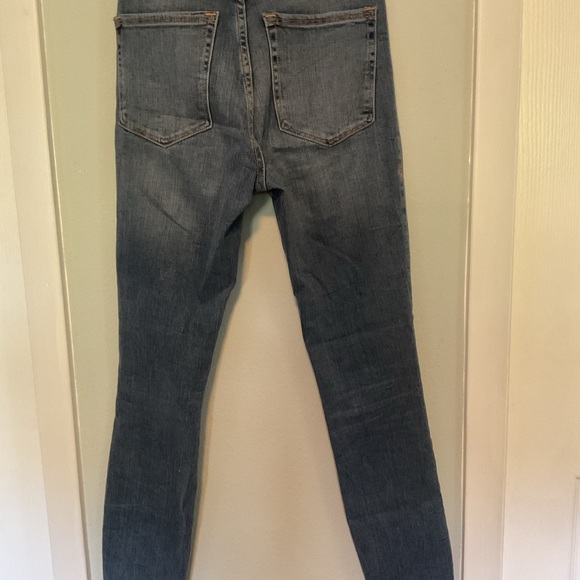 Good American, Good Waist Ripped Skinny Jeans size 25 - Picture 5 of 5